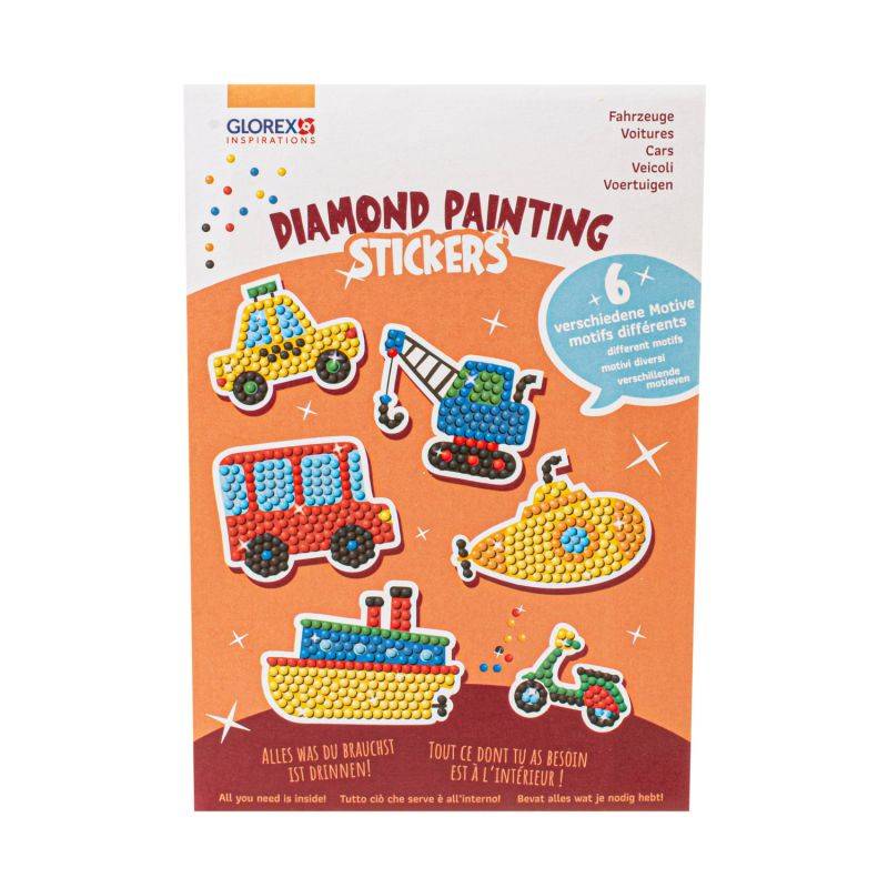 Diamond Painting Sticker Fahrzeuge von Glorex