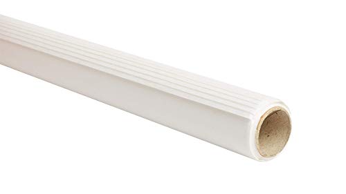 GLOREX Blumenseide 20g/m² Weiss 50x70 cm, 6 Bogen gerollt, Seide, 2.5 x 2.5 x 50 cm von GLOREX