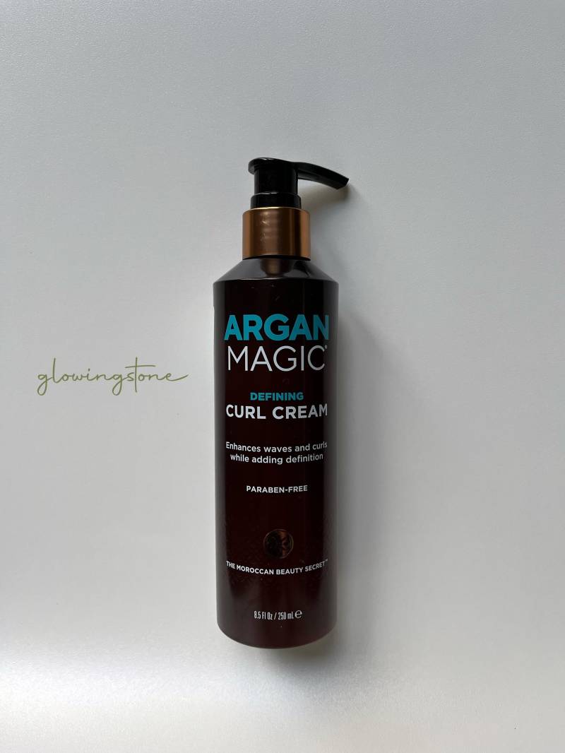 Argan Magic Defining Curl Cream Wellen Und Locken Verstärker 250Ml von GlowingStoneSpa