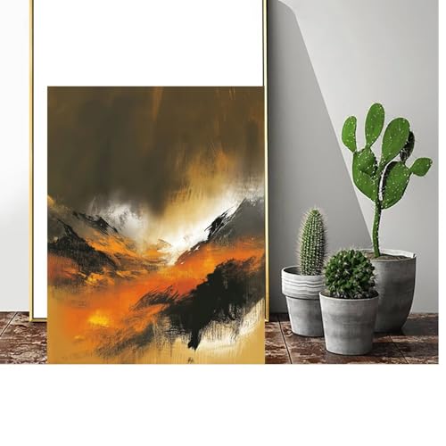 Malen Nach Zahlen Erwachsene Abstrakt Malen Nach Zahlen kinder Berg Groß Malen-Nach-Zahlen DIY Set Erwachsene Anfänger Malen Nach Zahlen ab10 Jahre Mädchen mit Pinsel und Acrylfarben 100x130cm C-759 von Gmeignl