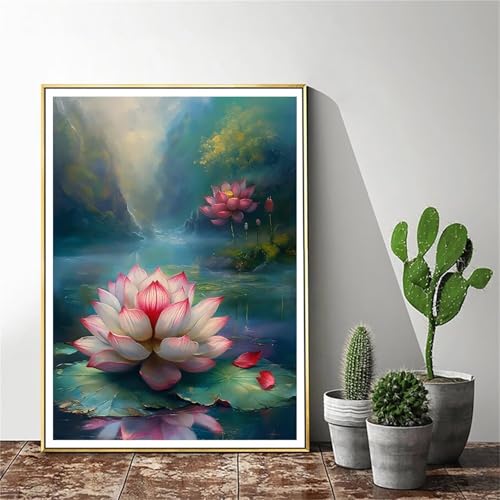 Malen Nach Zahlen Erwachsene Blume Malen Nach Zahlen kinder Landschaft Groß Malen-Nach-Zahlen Set Erwachsene Anfänger Malen Nach Zahlen ab10 Jahre Mädchen mit Pinsel und Acrylfarben 80x100cm C-1075 von Gmeignl