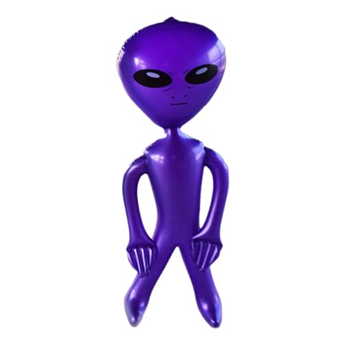 Gmokluytw Giant Alien Inflate - 35 Inch Jumbo Green Alien Halloween Decoration | Blow-Up Alien Toy Balloons Photo Prop | Fun Inflatable for Christmas, Halloween Parties and Festive Events von Gmokluytw