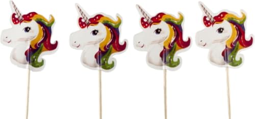 Cocktailstangen - Kuchensticks - Cupcakes - Unicorn - 24 Stücke von Go Go Gadget