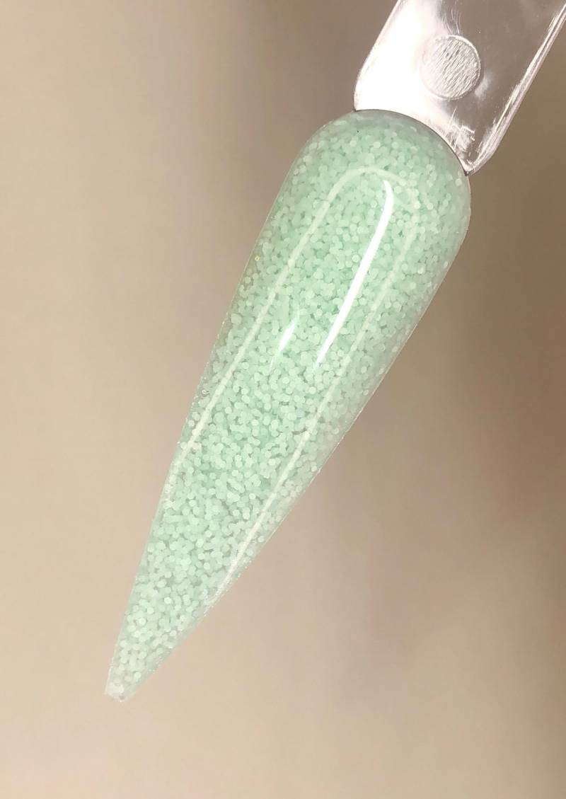 Mint To Be Acryl Puder, Dip Dips, Puder Für Nägel, Glitter Acrylnagel von GodessAcrylicsAnDips