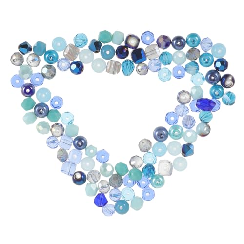 Gogogmee 1 Kaugummikugeln kleine Acrylperlen kleine lose Perlen farbige Acrylperlen runde Acrylperlen beads for bracelets kristallperlen hüpfball Perlen aus Acryl schmuck DIY perlen Blue von Gogogmee