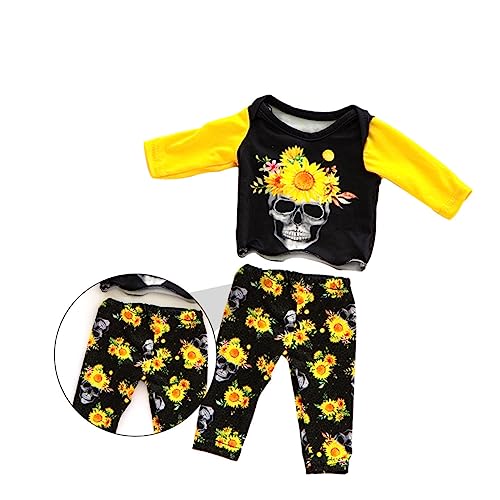 Gogogmee 1 Satz Halloween-Puppenkleidung -Outfits -Halloween-Kostüme Babykostüm Puppenkleidung Set Puppen Kleidung Babypuppenkleidung im Halloween-Stil Kleidung für Stoff von Gogogmee