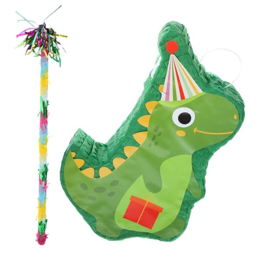 Gogogmee 1 Set Dinosaurier Pinata Dekoration Festival Party Papier Pinata Dinosaurier Pinata Geburtstag Ornament von Gogogmee