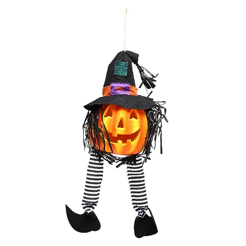 Gogogmee 1 Stück Kunststoff Dekor Einzigartiger Kürbis Schmücken Halloween Versorgung Bar Heimdekoration Festival Lampe Dekor Halloween Verzierung Lampe Szenen Dekor Halloween von Gogogmee