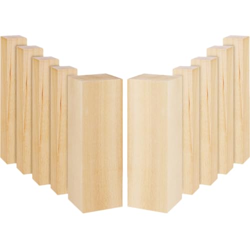 Gogogmee 10 Stück Teiliges Set Unbehandelte Lindenholzblöcke zum Schnitzen für Anfänger und Profis DIY Holzschnitzerei Geeignet für Erwachsene für Kreative Projekte Gogogmee 10 Stück Teiliges Set Unbehandelte Lindenholzblöcke zum Schnitzen für Anfänger und Profis DIY Holzschnitzerei Geeignet für Erwachsene für Kreative Projekte von Gogogmee
