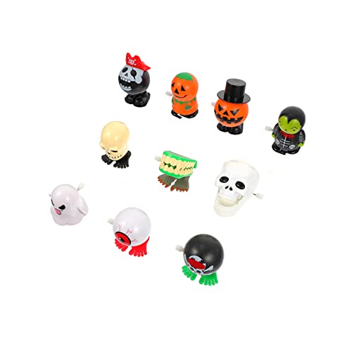 Gogogmee 10St Halloween-Spielzeug Füller für Halloween-Partytüten Halloween-Dekorationen Halloween aufziehspielzeug Halloween Party deko Kinderspielzeug Spielzeuge Halloween-Requisiten von Gogogmee