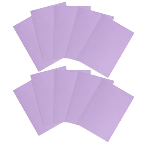 Gogogmee 10St Kartenvorrat kartenpapier papier für karten farbiger Halloween-Karton Farbkarton Karton farbig Lagerpapier weihnachtskarton papier Kartonpapier farbig farbige Pappe Violett von Gogogmee