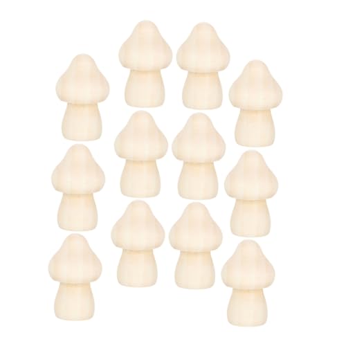 Gogogmee 15 Stück Teiliges Diy Holzpilz Figuren zum Bemalen Blanko Handgefertigte Holz Deko für Tisch Party und Kreative Bastelaccessoires für Pilz Dekorationen Gogogmee 15 Stück Teiliges Diy Holzpilz Figuren zum Bemalen Blanko Handgefertigte Holz Deko für Tisch Party und Kreative Bastelaccessoires für Pilz Dekorationen von Gogogmee