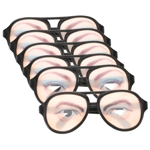 Gogogmee 18 Stk Lustige Brille Brillen Pixel Halloween-partydekorationen Lustige Augenbrille Halloween-gefälligkeiten Für Kinder Gefälscht Kostüm Ihnen Halloween-sonnenbrille Witze Grouch von Gogogmee