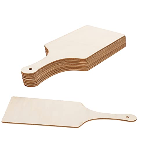 Gogogmee 20 Stk Quadratisches Holz schild Mini-Spielzeug kleines Schneidebrett Mini-Schneidebretter Käsebrett rustikale ergonomische dekoratives Tablett aus Holz holzbrett selber machen von Gogogmee