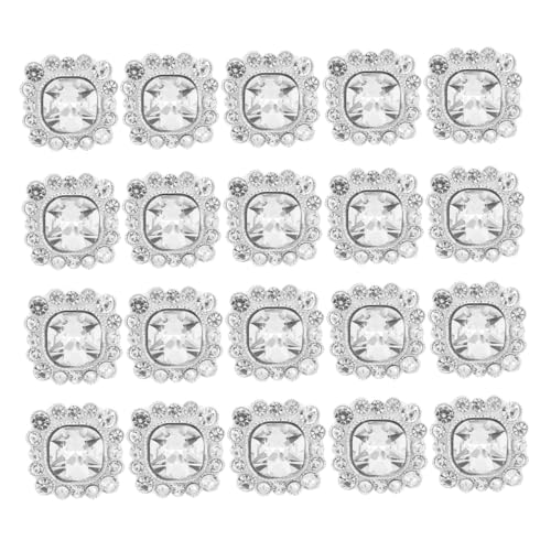 Gogogmee 24 Stück Teiliges Silberne Kristall Rhinestone Knöpfe mit Stiel Funkelnde Verzierungen zum Annähen Runde Strassknöpfe für DIY Kleidung Taschen Brautmode und Bastelprojekte Gogogmee 24 Stück Teiliges Silberne Kristall Rhinestone Knöpfe mit Stiel Funkelnde Verzierungen zum Annähen Runde Strassknöpfe für DIY Kleidung Taschen Brautmode und Bastelprojekte von Gogogmee