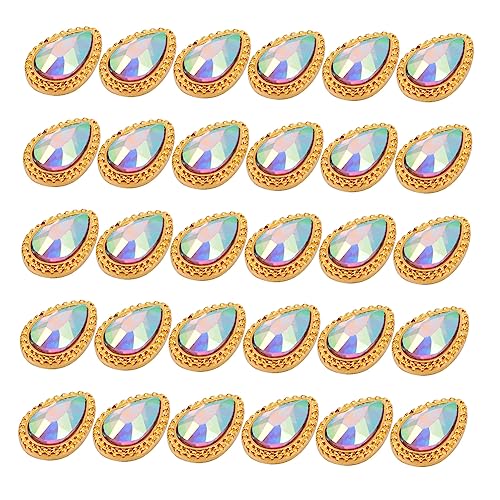 Gogogmee 30 Stück Nail Art Dekoration mit Strasssteinen und Kristallen DIY Nail Gems für Kreative Bastelprojekte Geeignet für Nägel Handys Taschen und Mehr Gogogmee 30 Stück Nail Art Dekoration mit Strasssteinen und Kristallen DIY Nail Gems für Kreative Bastelprojekte Geeignet für Nägel Handys Taschen und Mehr von Gogogmee