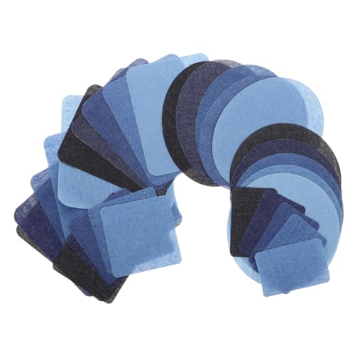 Gogogmee 30 Stück Teiliges Denim Aufbügel Patches Waschbar Zuschneidbar zum Reparieren und Dekorieren von Jeans Jacken Rucksäcken Einfache Anwendung für Erwachsene Gogogmee 30 Stück Teiliges Denim Aufbügel Patches Waschbar Zuschneidbar zum Reparieren und Dekorieren von Jeans Jacken Rucksäcken Einfache Anwendung für Erwachsene von Gogogmee
