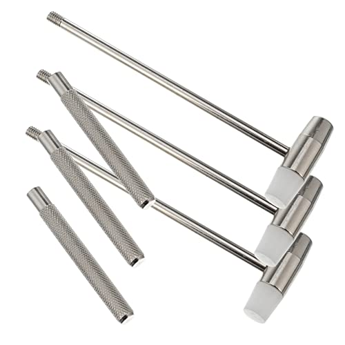 Gogogmee 3St Minihammer praktisches Werkzeug Werkzeug-Set Hammer Massagegerät Hammer zur Schmuckherstellung Spielzeug Hammer aus legiertem Stahl Mini-Hammerwerkzeug legierter Stahl Silver von Gogogmee