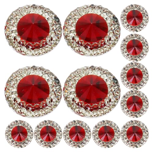Gogogmee 40 Stück Funkelnde Rote Schmucksteine für Diy Projekte zum Verzieren von Kleidung Schmuck Haarnadeln und Nail Art Gogogmee 40 Stück Funkelnde Rote Schmucksteine für Diy Projekte zum Verzieren von Kleidung Schmuck Haarnadeln und Nail Art von Gogogmee