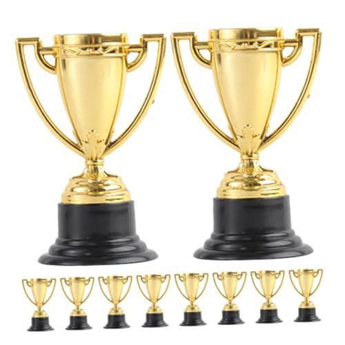 Gogogmee 50 Stück Kinder Trophäe Wettbewerb Trophäe Sieger Auszeichnung Trophäe Trophäe Pokal Trophäe Modell Geschenk Party Trophäe Dekor Wiederverwendbar von Gogogmee