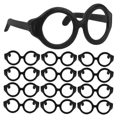 Gogogmee 50 Stück Puppenbrillen Puppenbrillen Brillen Für Puppen Anziehpuppen Mini Brillen Puppenanzieh Requisiten Mini Puppenbrillen Requisiten Entzückende Mini Brillen Puppen von Gogogmee