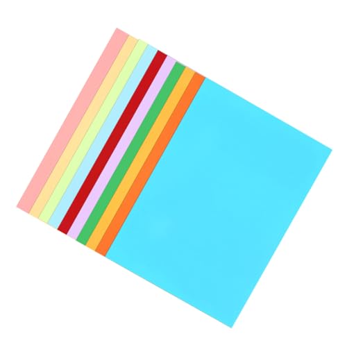 Gogogmee 50 Stück Zeichenpapier Für Kinder Papier Für Schulprojekte Kinder Malen Papier Malpapier Für Bastelpapier Farbiges Papier Zeichnen Karton Farbiges Papier Falten Kunstmalpapier von Gogogmee