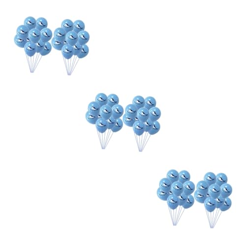 Gogogmee 60 Stk Ballon Gastgeschenke Für Wale Partyschmuck Hai-thema Marineparty Blue Emulsion von Gogogmee