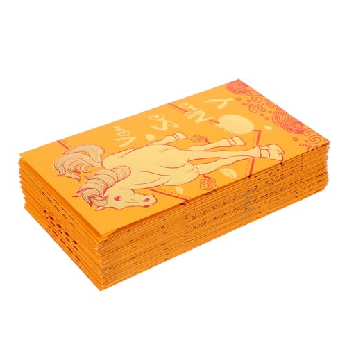 Gogogmee 60 Stück Rote Umschläge Für Das Frühjahrsfest Des Des Pferdes Hong Bao Chinesische Rote Umschläge Chinesische Geldumschläge Pakete Papier Golden Gogogmee 60 Stück Rote Umschläge Für Das Frühjahrsfest Des Des Pferdes Hong Bao Chinesische Rote Umschläge Chinesische Geldumschläge Pakete Papier Golden von Gogogmee