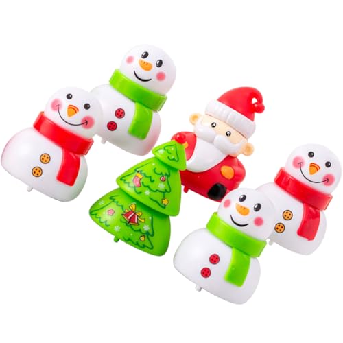 Gogogmee 6St Weihnachtszugwagen Kinder lustiges Spielzeug Minispielzeug für Kinder weihnachtsparty liefert kinderspielzeug kinder spielzeug Partygeschenk für Kinder Mini-Spielzeug Abs von Gogogmee