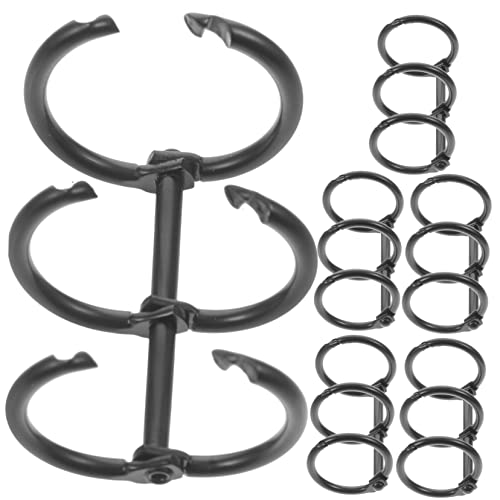 Gogogmee 6er Set Metallringe Für Lose Blätter 3 Loch Aktenordner Clips Für Büro Scrapbooking Und Bastelarbeiten Robuste Und Langlebige Buchringe von Gogogmee