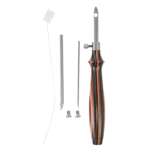 Gogogmee 7 Stück Teiliges Verstellbares Punch Needle mit Holzgriff Bequemes Stick und Filznadel für Anfänger Tragbares Kompaktes DIY Filzhandwerkswerkzeug für Erwachsene und Reisen Gogogmee 7 Stück Teiliges Verstellbares Punch Needle mit Holzgriff Bequemes Stick und Filznadel für Anfänger Tragbares Kompaktes DIY Filzhandwerkswerkzeug für Erwachsene und Reisen von Gogogmee