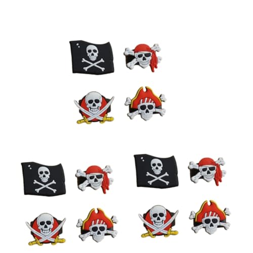 Gogogmee 72 Stück Ringe Spielzeug Fingerringe Piratenringe Cartoon Totenkopfringe von Gogogmee