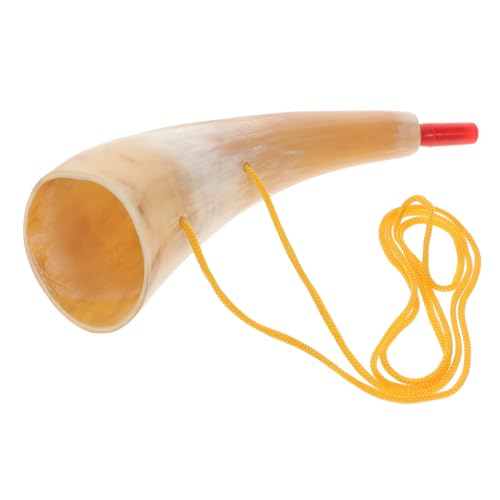 Gogogmee 9st Stierhorn Der Wikinger Hörner Wikinger Bierhorn Blasrohr Spiel Jubelnde Spielzeuge Trompete Klang Trinkhorn Musikalische Ausfälle Blower-Horn Outdoor-spielset Wikinger Horn von Gogogmee