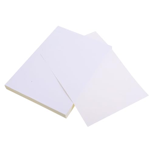 Gogogmee A4 Matte Selbstklebende Drucker Etiketten Bedruckbares Stickerpapier Für Inkjet Drucker Blanko Aufkleber Für Individuelle Beschriftungen Und Etikettierungen von Gogogmee