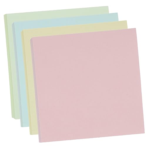 Gogogmee Bunte Notizblätter Haftnotizen Verschiedenen Farben Vielseitig Einsetzbar Für Den Täglichen Gebrauch Perfekte Memo Pads Für Schule Büro Und Zuhause von Gogogmee