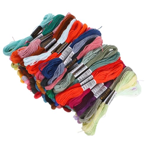 Gogogmee Farben Stickgarn Set Langlebiges Bruchfestes Embroidery Sewing Floss für Kreuzstich Diy Armband Basteln Tragbar und Vielseitig für Anfänger und Profis Gogogmee Farben Stickgarn Set Langlebiges Bruchfestes Embroidery Sewing Floss für Kreuzstich Diy Armband Basteln Tragbar und Vielseitig für Anfänger und Profis von Gogogmee