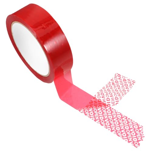 Gogogmee Klebeband Extra Stark 1 Rolle Sicherheitsklebeband Hochwertiges Tamper Resistant Tape x 50 Für Sichere Verpackungen Und Nachweisversiegelungen Ideal Für Beweissicherung Und Verpackungschips von Gogogmee