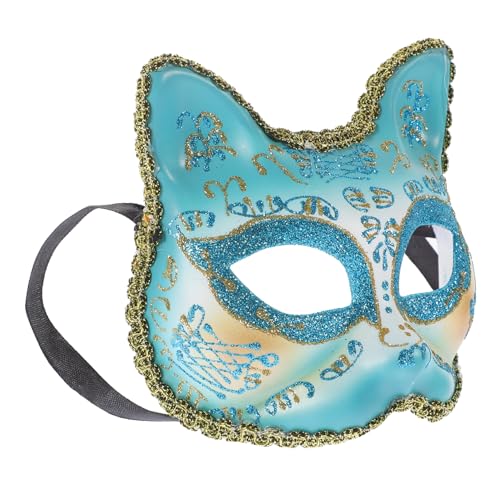 Gogogmee Maske Halloween-katzen-cosplay Katzenkopf Cosplay Dekorativ Gesichtsbedeckung Partyzubehör Partygeschenk Zubehör Für Halloween-kostüme Plastik von Gogogmee