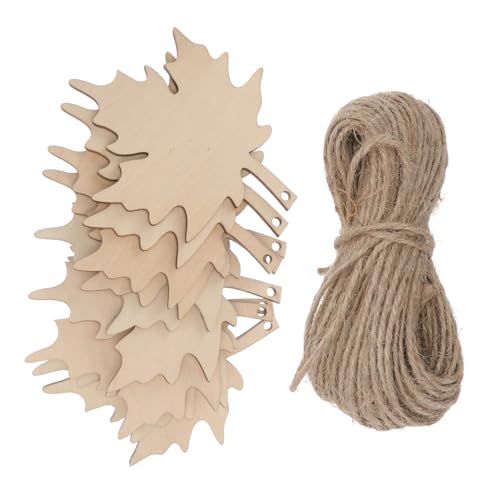 Gogogmee Teiliges DIY Ahornblatt Holzanhänger mit Aufhängeschnüren Wiederverwendbar und Recycelbar Vielseitig Einsetzbar als und Namensschild für Erntedankfest Feste und Bastelprojekte Gogogmee Teiliges DIY Ahornblatt Holzanhänger mit Aufhängeschnüren Wiederverwendbar und Recycelbar Vielseitig Einsetzbar als und Namensschild für Erntedankfest Feste und Bastelprojekte von Gogogmee