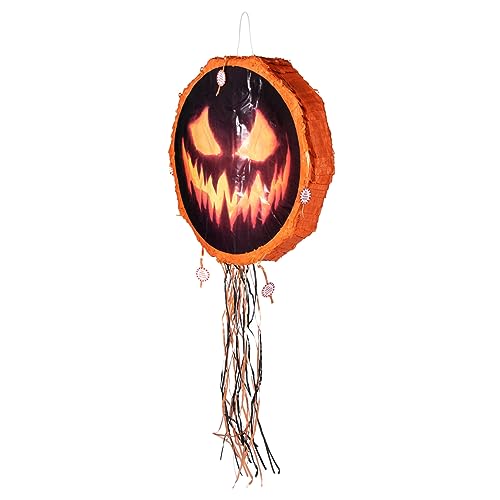 Partydekorationen halloween snacks halloween naschen susseskeiten halloween Creative Pinata halloween decor Pinata-Spielzeug Halloween-Pinata-Dekor Party-Anhänger Papier Black Gogogmee von Gogogmee