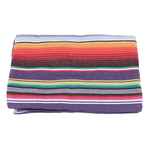 Gokelomg Mexikanische Tischdecke für Hochzeitsdekoration, Mexikanische Saltillo Serape, Decke für Bett Freien, Tisch, Decke Cloth Tapisserie Picknickteppich von Gokelomg