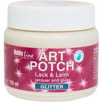 Art Potch Serviettenlack "Glitter", 150 ml - Gold von Gold