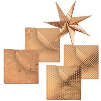 Faltpapier "Kraftpapier Gold" von Gold