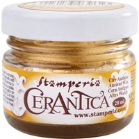 Stamperia "Cerantica" - Metallic-Gold von Stamperia