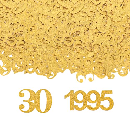 GoldRock Konfetti 30 Geburtstag Deko 1995 Groß 3,3-5cm,100 Stk Streudeko 30 Geburtstag Männer Frauen,Glitzer Tischdeko 30 Geburtstag,Konfetti 30. Geburtstag Deko,30er Luftschlangen, Geburtstagsdeko 30 GoldRock Konfetti 30 Geburtstag Deko 1995 Groß 3,3-5cm,100 Stk Streudeko 30 Geburtstag Männer Frauen,Glitzer Tischdeko 30 Geburtstag,Konfetti 30. Geburtstag Deko,30er Luftschlangen, Geburtstagsdeko 30 von GoldRock