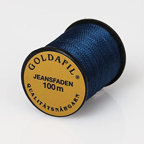 Weyland Jeansfaden GOLDAFIL Qualitätsgarn 100m dunkelblau von Goldafil