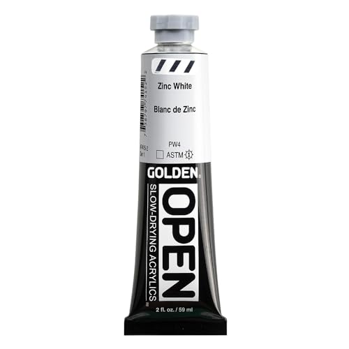 Golden OPEN Acrylfarben, 60 ml, 7415 Zinc White von Golden Artist Colors