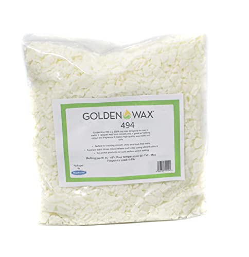 Golden Wax WN08 Soy Soja for Melts 494, weiß, 1 kg von Golden Wax