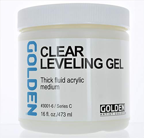 Goldene 0003001-6 16 Unzen - 473ml - Self Leveling Clear Gel - Medium von GOLDEN