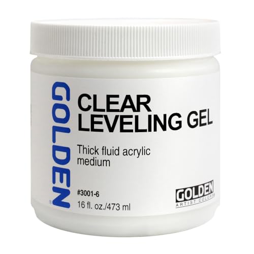 Goldene 0003001-6 16 Unzen - 473ml - Self Leveling Clear Gel - Medium von GOLDEN